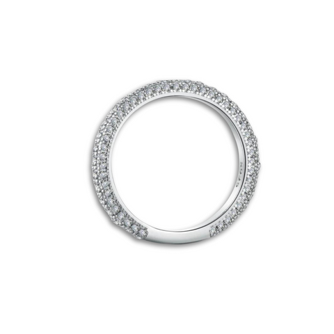 Radiant Diamond Band Ring