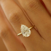Charlotte Pear Diamond Ring