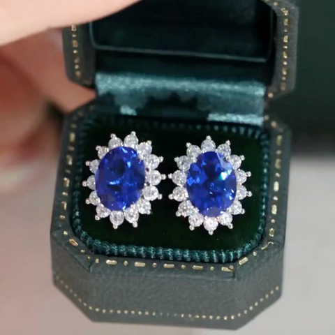 Diana Sapphire Earrings