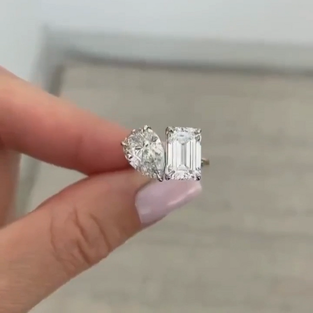 Tiffany Dual Diamond Ring